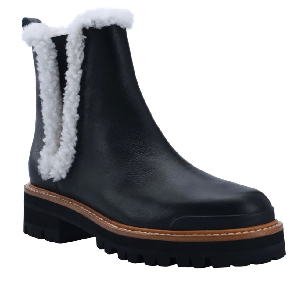 Marc Fisher IGGIE LUGSOLE ANKLE BOOTIE Size 7